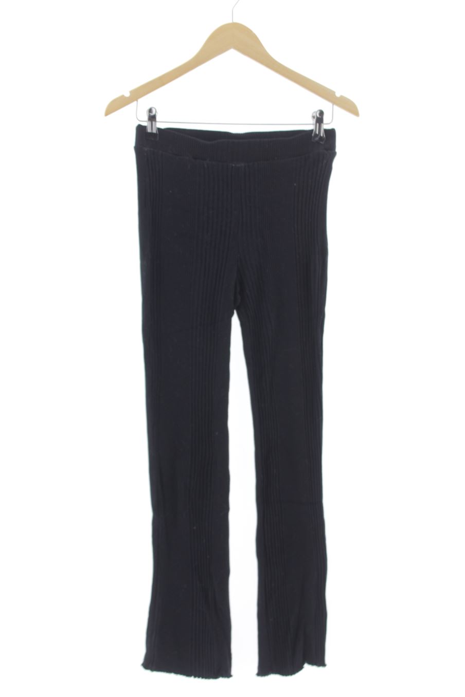 Pantalón Casual de Zara de la talla L, de color negro