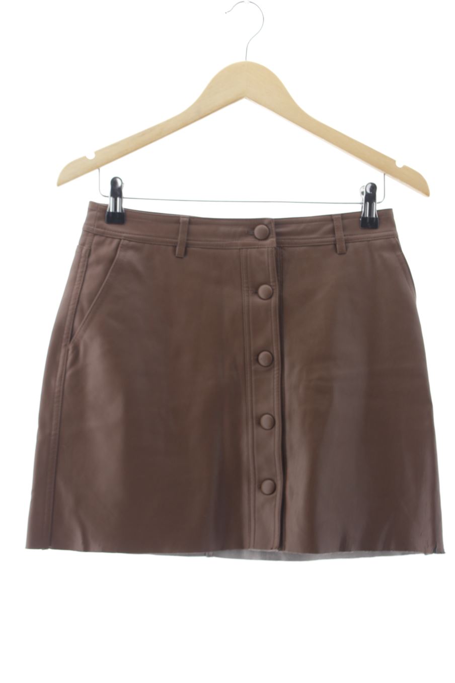 Jupe Pimkie de la taille S, de couleur marron de synthétique