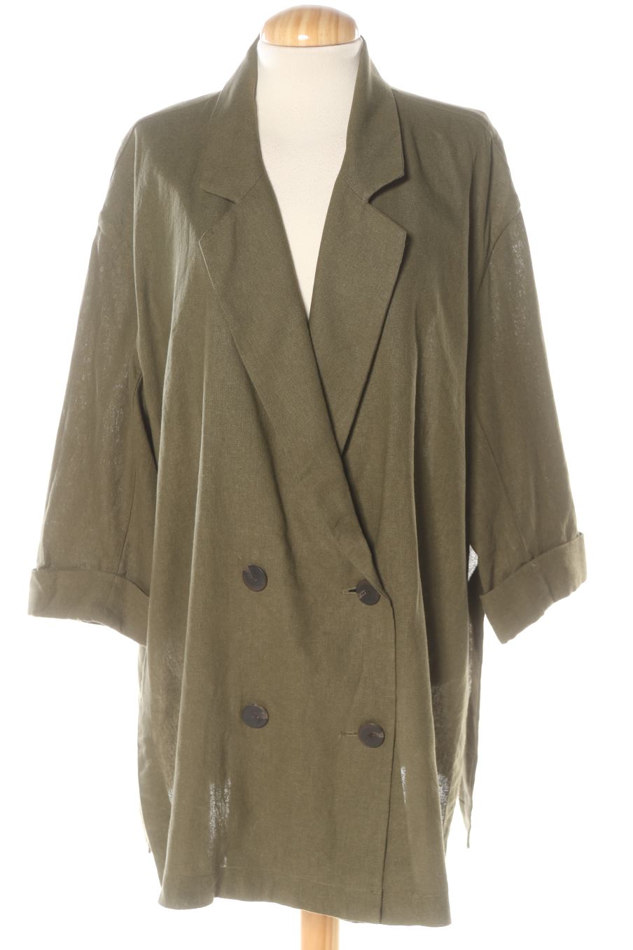 Blazer de Zara de la talla L, de color verde