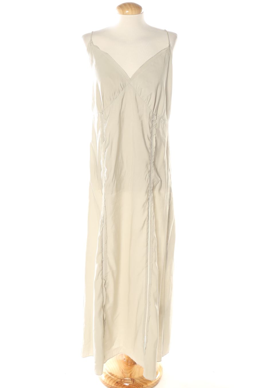 Vestido casual de H&M de la talla M, de color beige