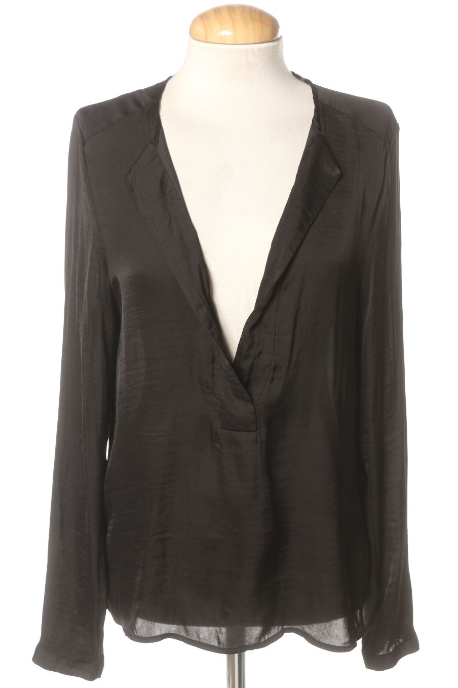 Blouse à manches longues Trafaluc de la taille S, de couleur noir
