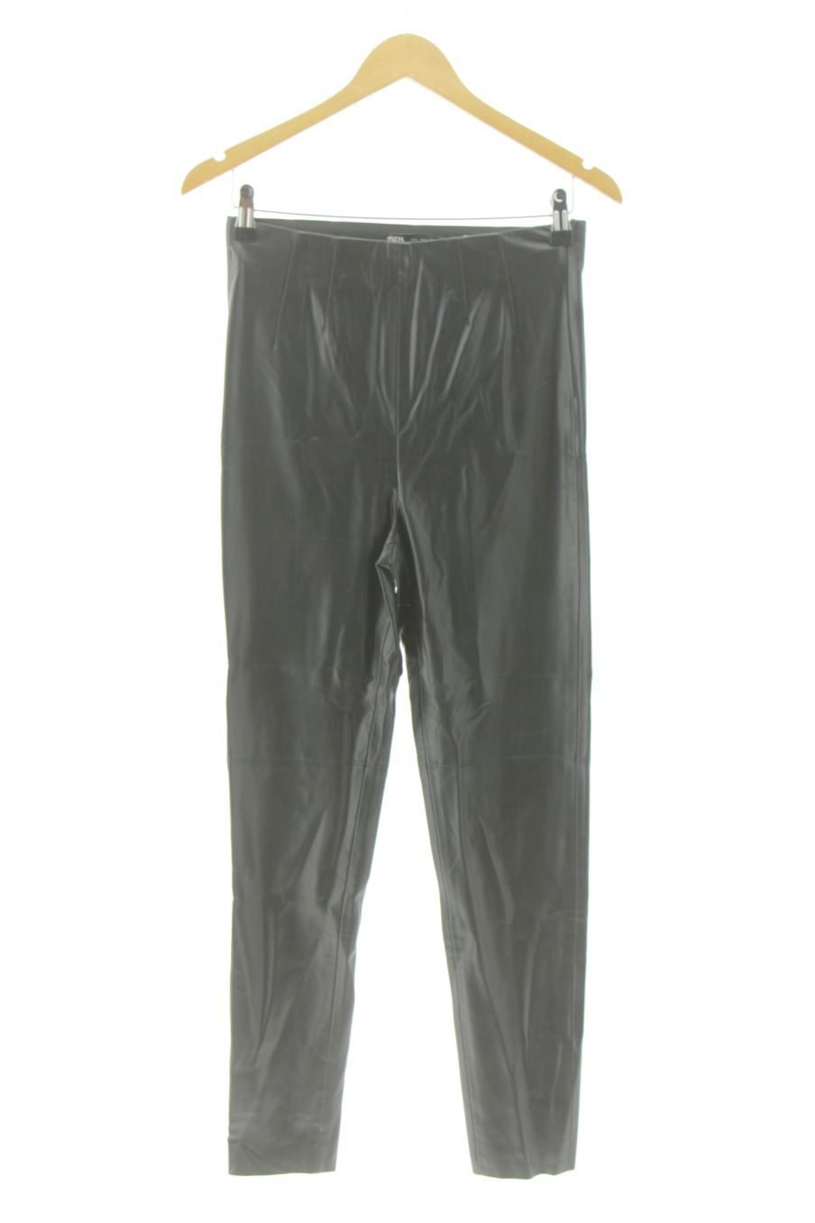 Pantalón Casual de Zara de la talla S, de color negro