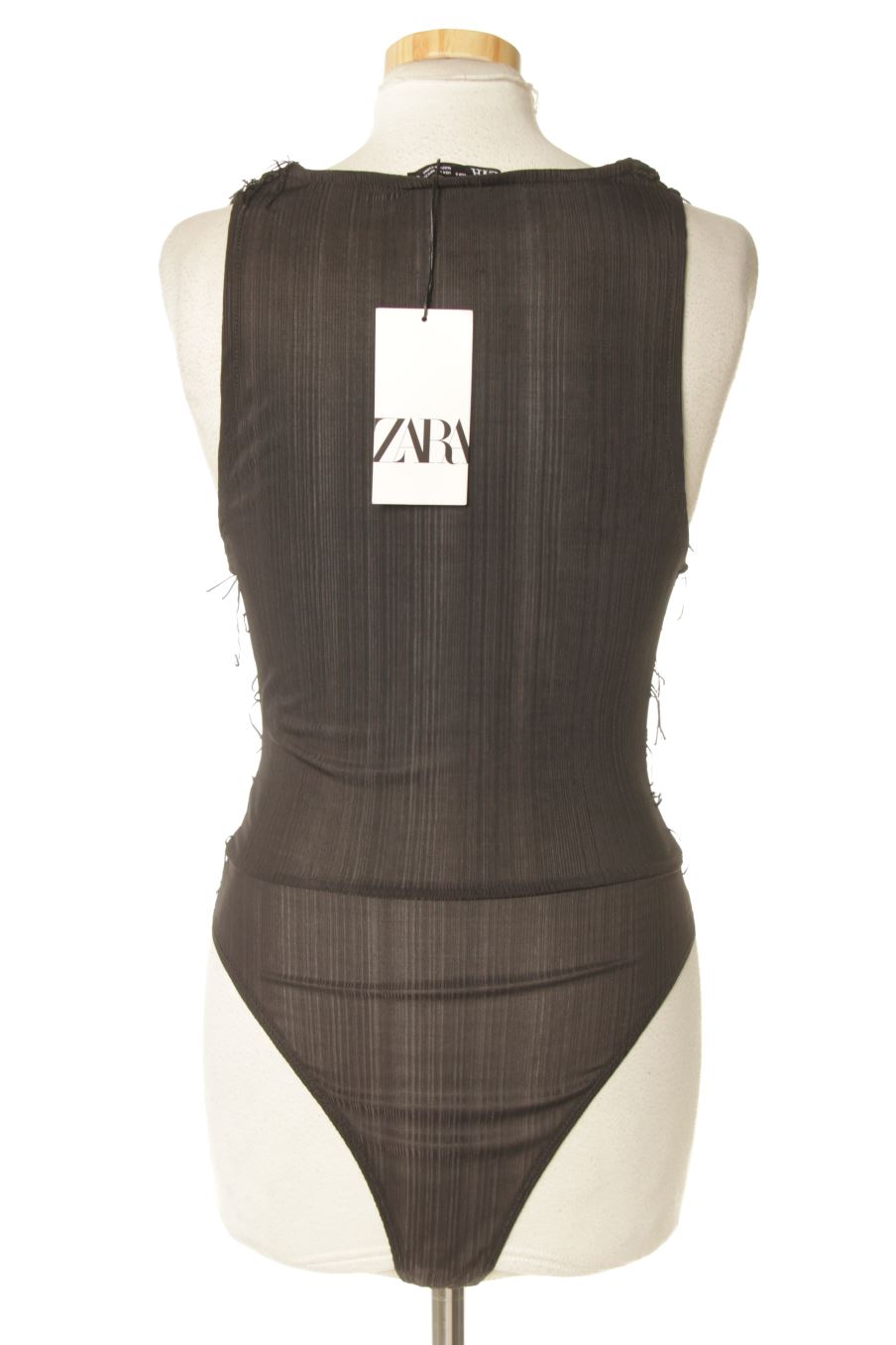 Body de Zara de la talla S, de color negro