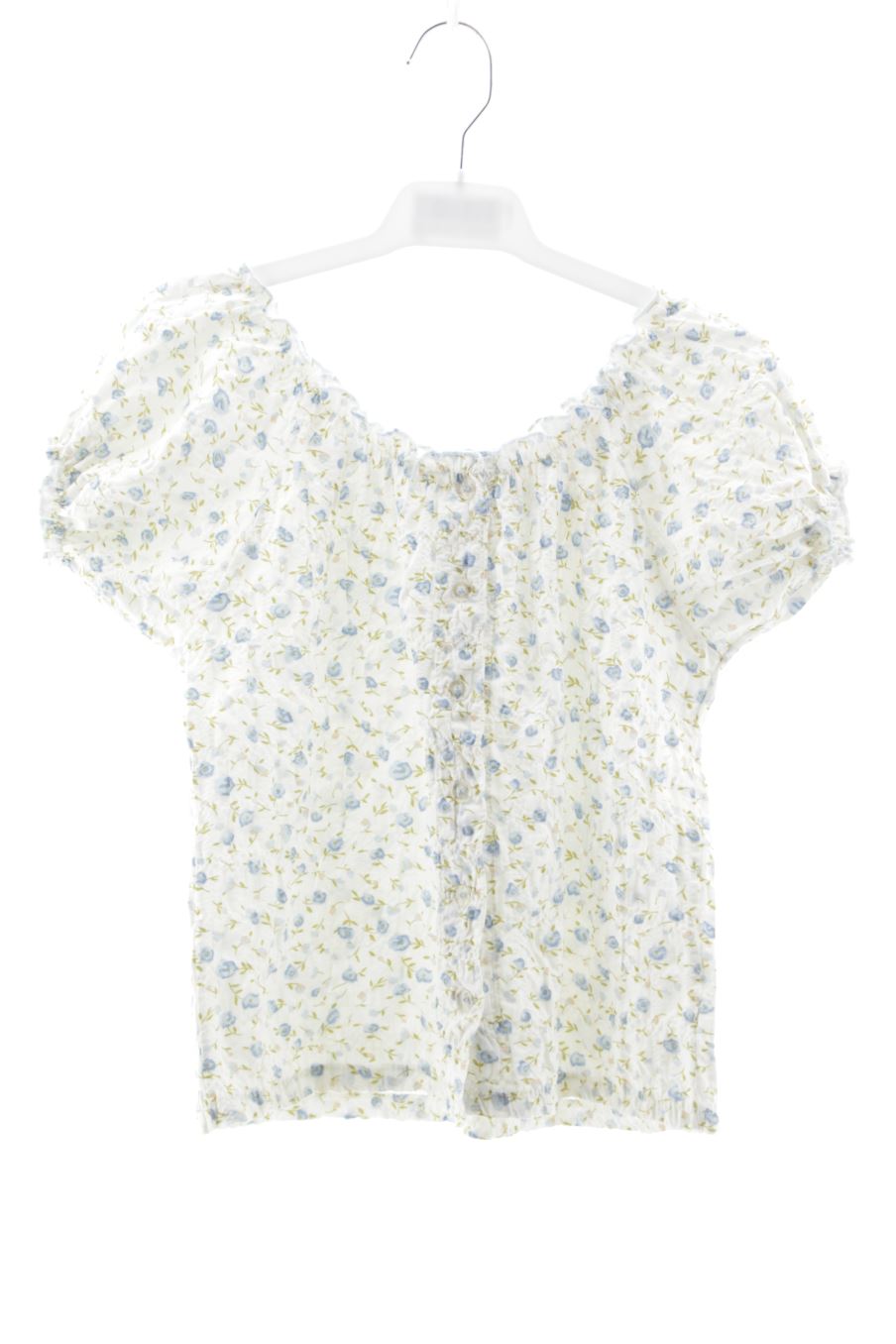 Blouse à manches courtes Picotas de la taille 12 ans de seconde main