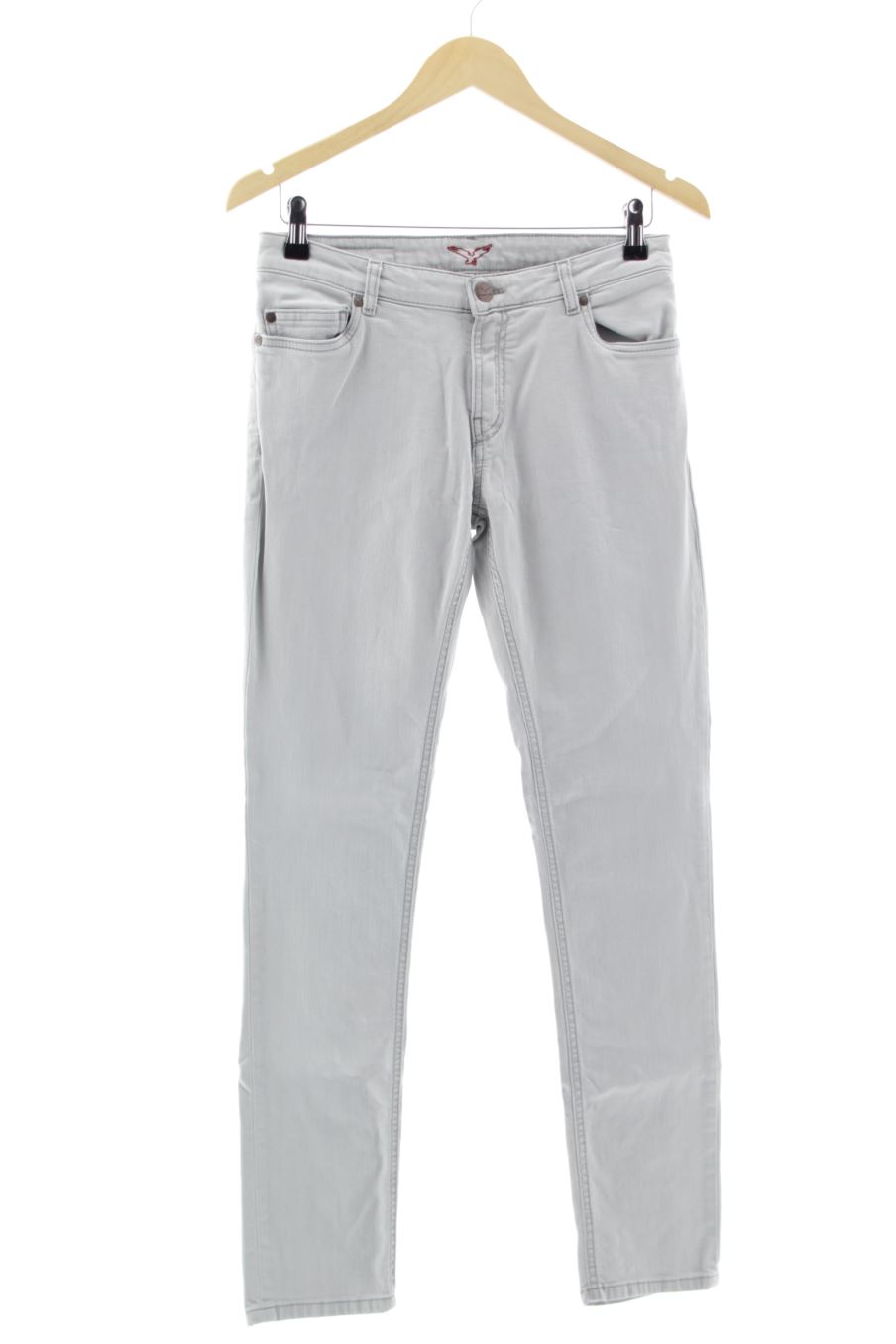 Vaquero de Grüner Knopf de la talla 38, de color gris de ropa vaquera