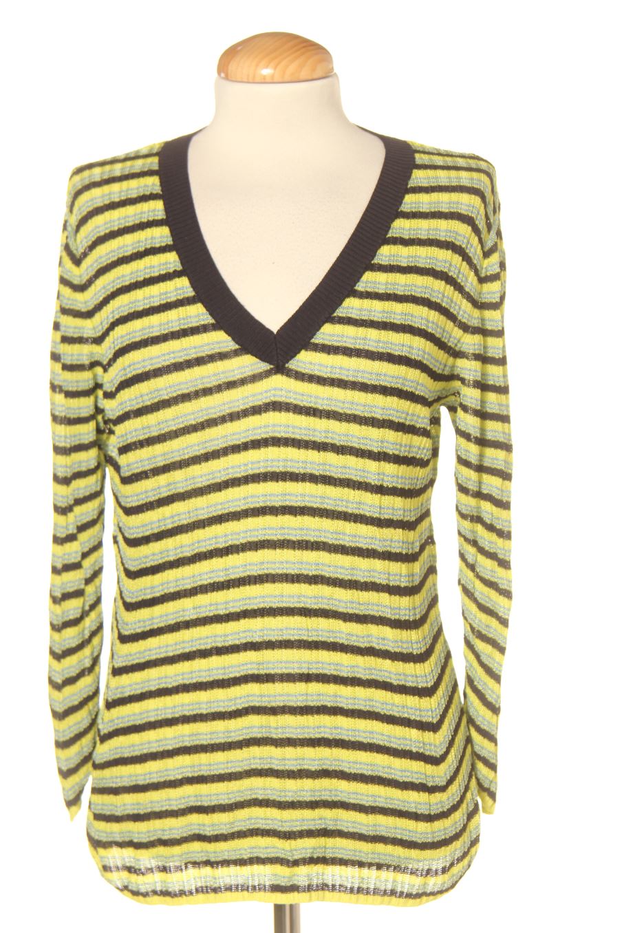 Pull BIMBA Y LOLA de la taille L, de couleur rayures