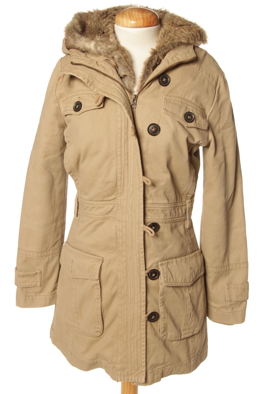 Manteau Mango de la taille XS, de couleur beige