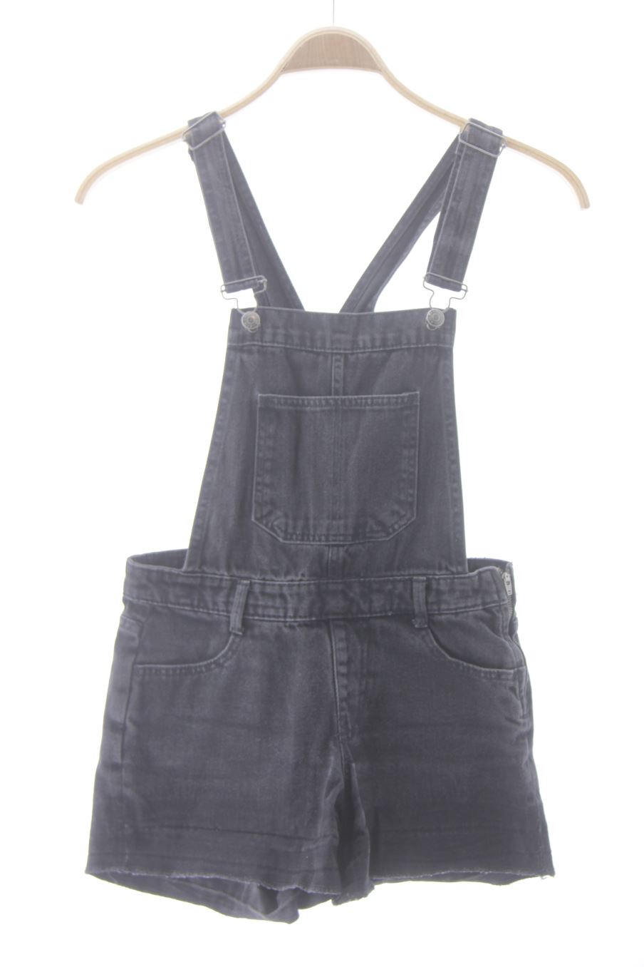 Mono de Pull & Bear de la talla S, de color negro de ropa vaquera