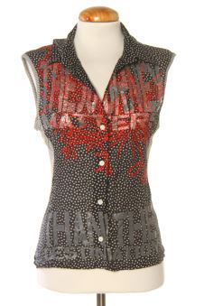 Camisa sin mangas M Pianurastudio