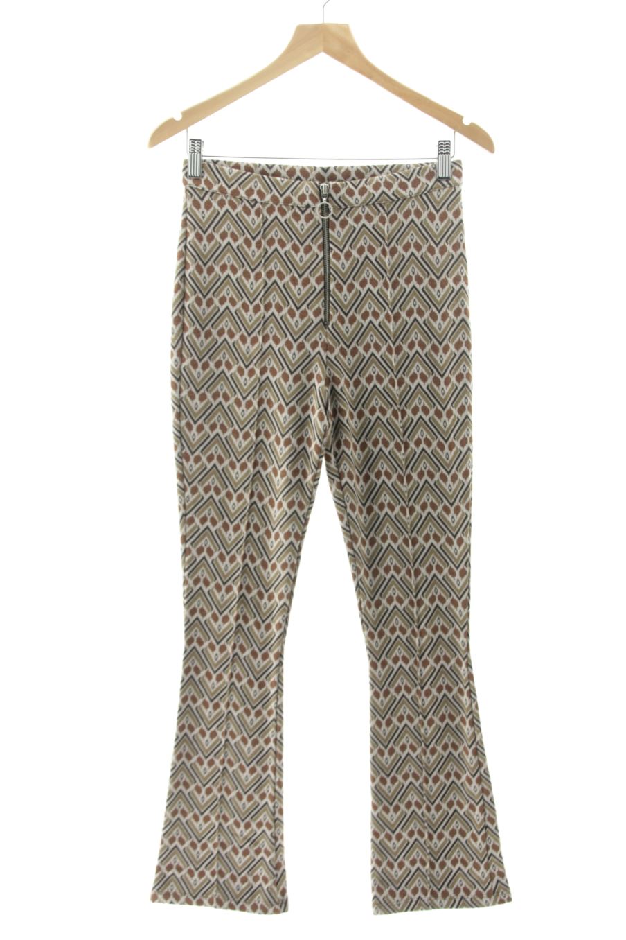 Pantalon Casual Zara de la taille M, de couleur imprimés