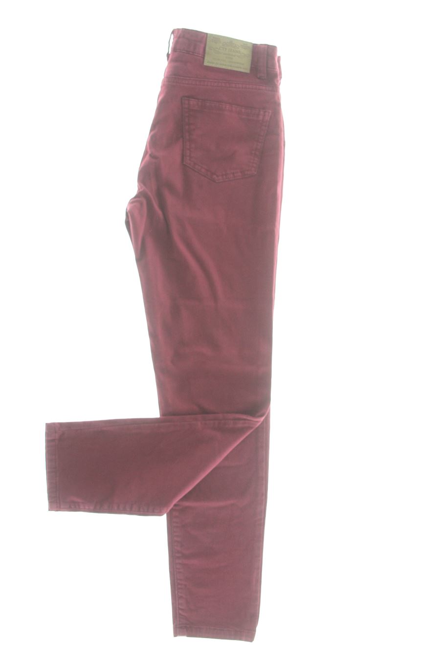 Vaquero de Cortefiel de la talla 36, de color burdeos de ropa vaquera