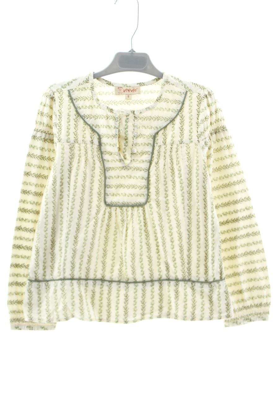 Blouse à manches longues Vitivic de la taille 8 ans de seconde main