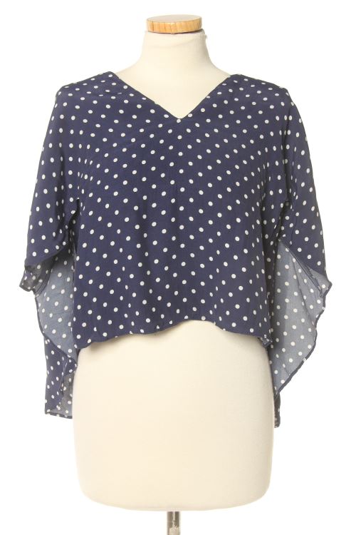 Blusa de manga corta