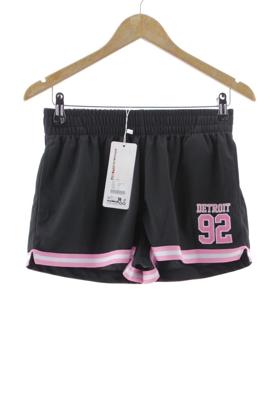 Pantalones cortos de deporte de FB sister de la talla S, de color negro