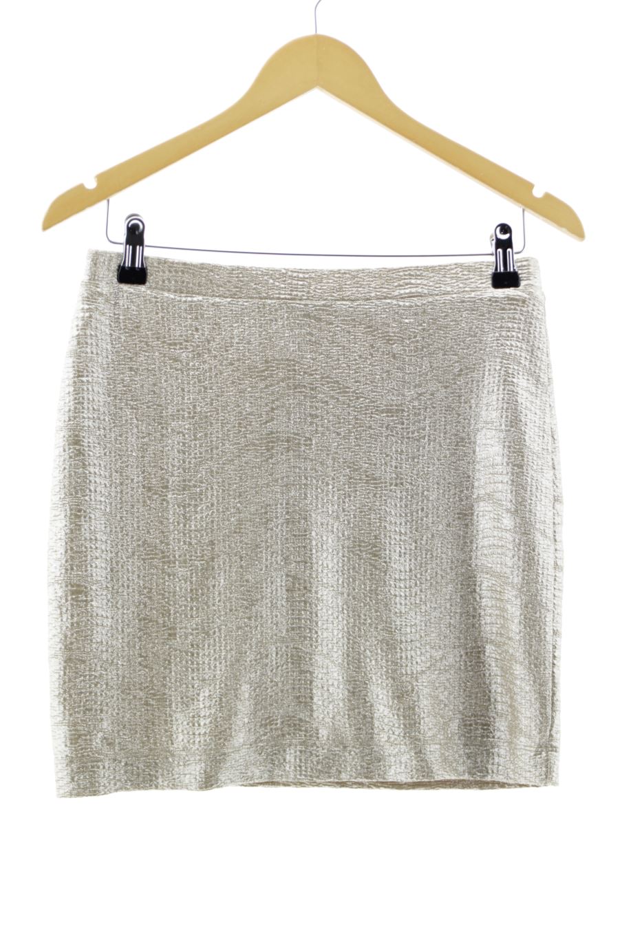 Jupe H&M de la taille S, de couleur argenté