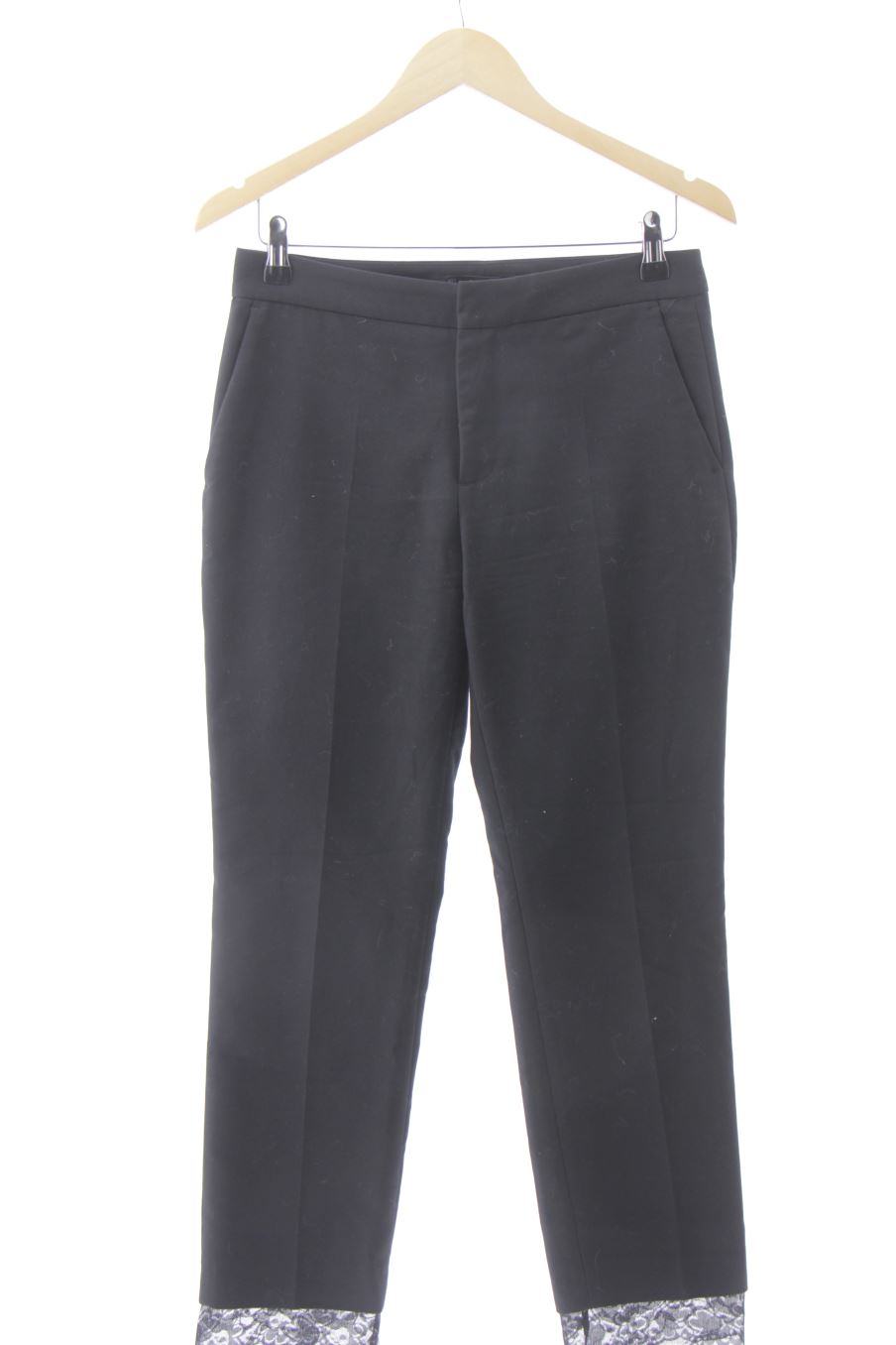 Pantalon Zara de la taille S, de couleur noir