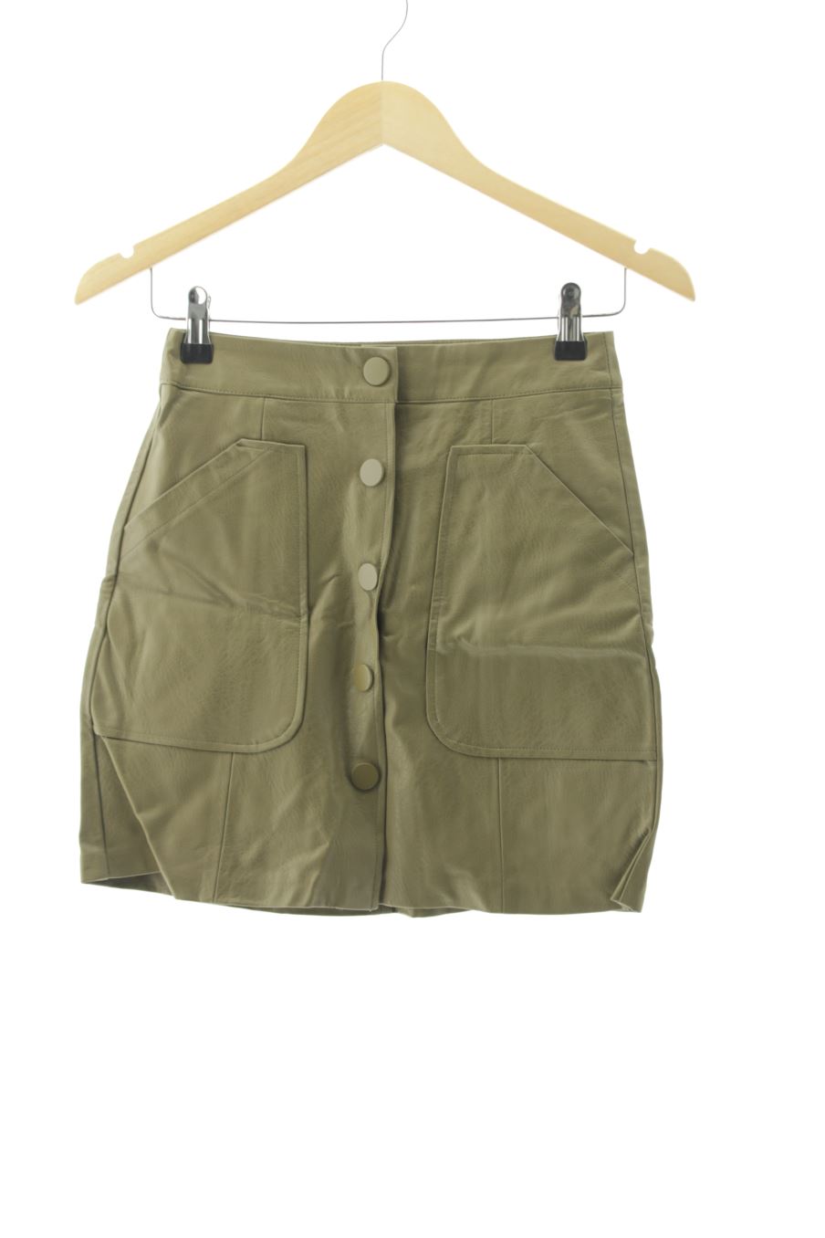 Gonne de Stradivarius de la talla 34, de color verde
