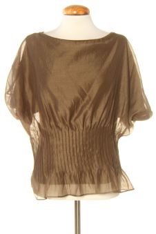 Blouse à manches courtes S Zara