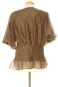 Blouse à manches courtes S Zara
