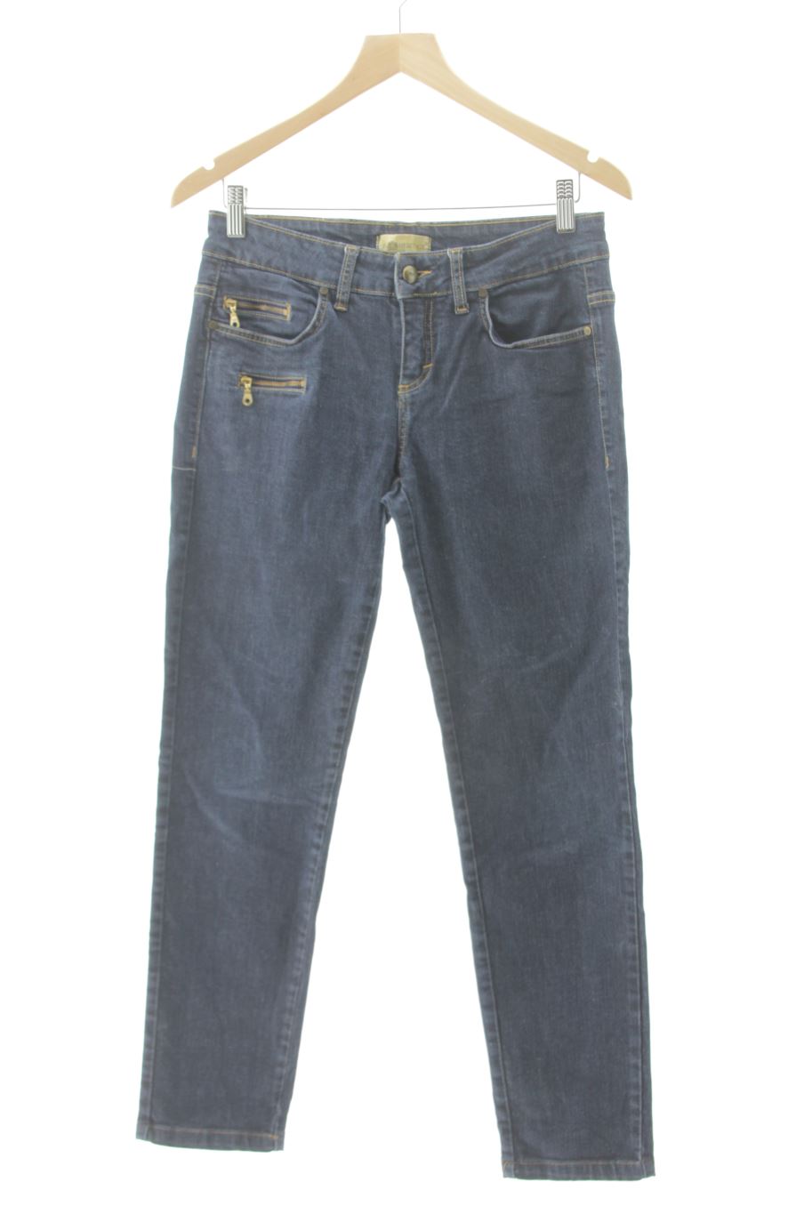 Jeans JS COLLECTIONS de la taille 40, de couleur bleu de denim