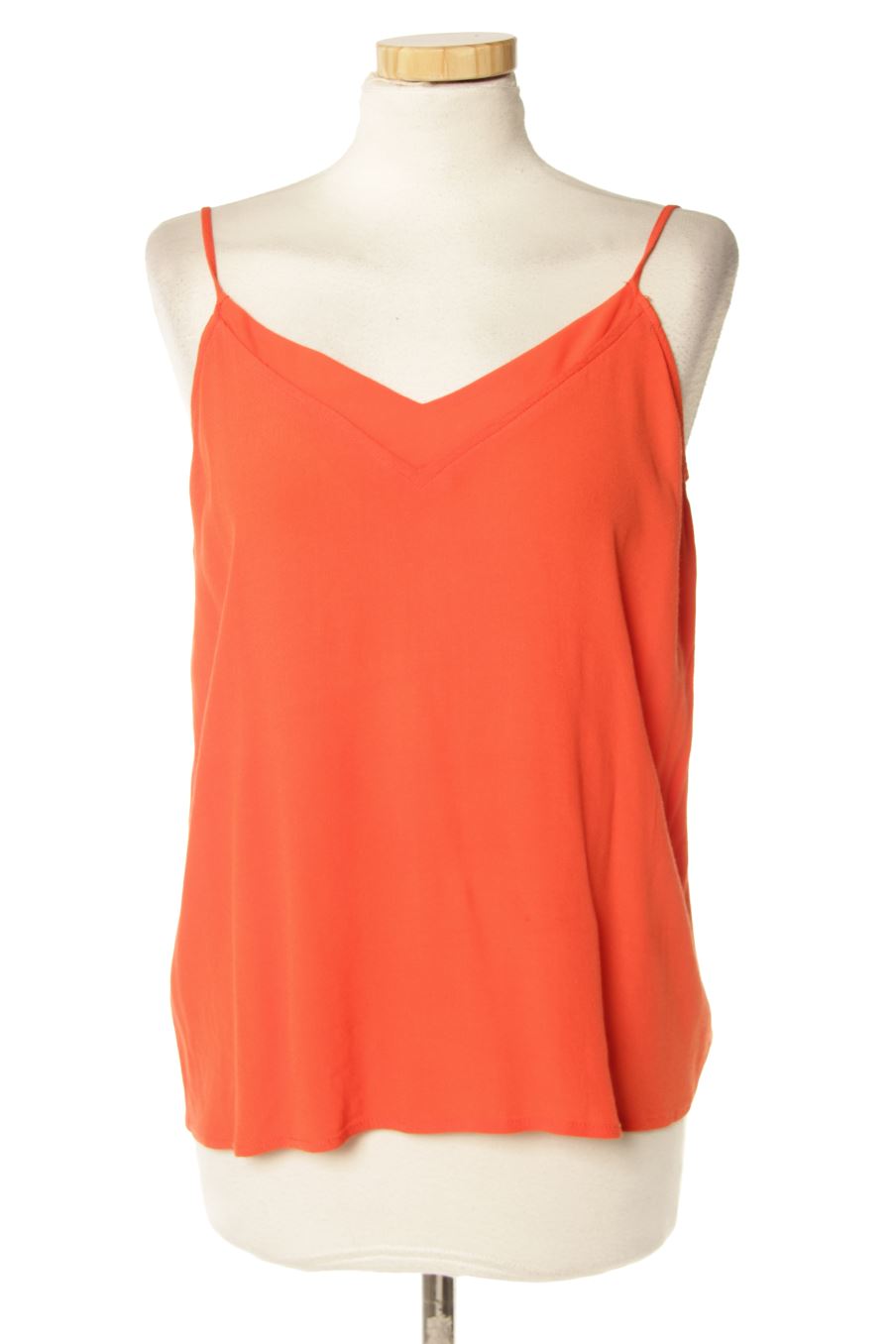 Top de Promod de la talla M, de color naranja