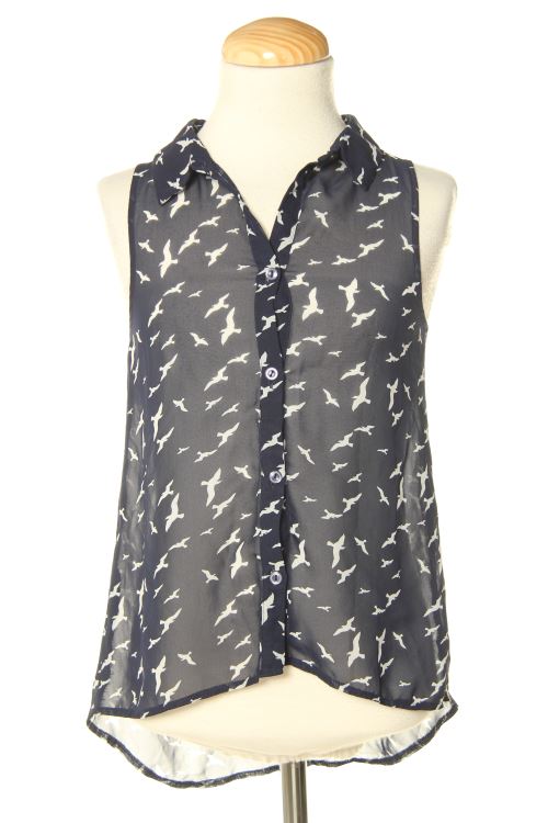 Chemise sans manches