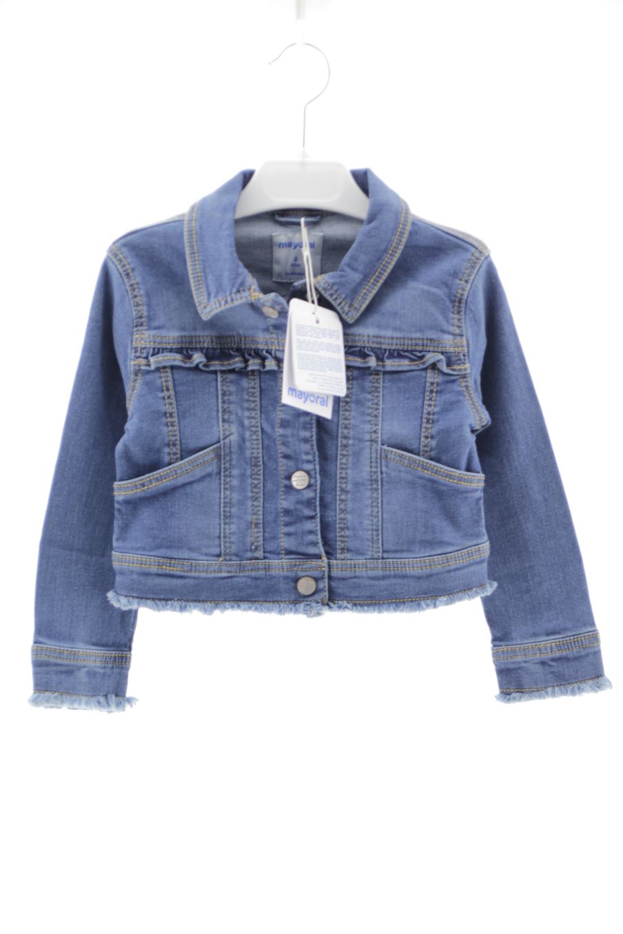 Cazadora de Mayoral de la talla 2 años de denim con etiqueta