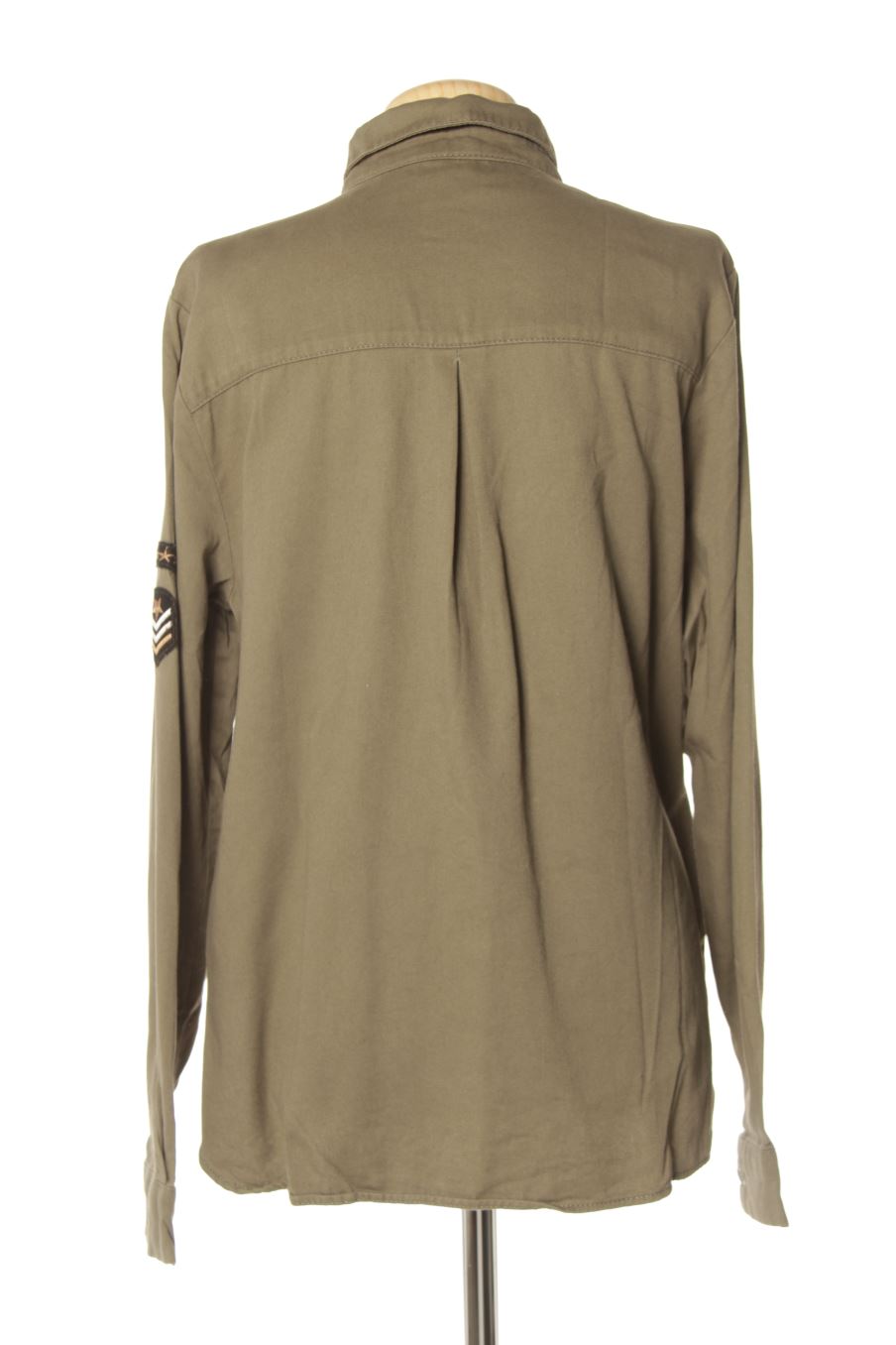Camisa de new look de la talla 40, de color verde de ropa vaquera