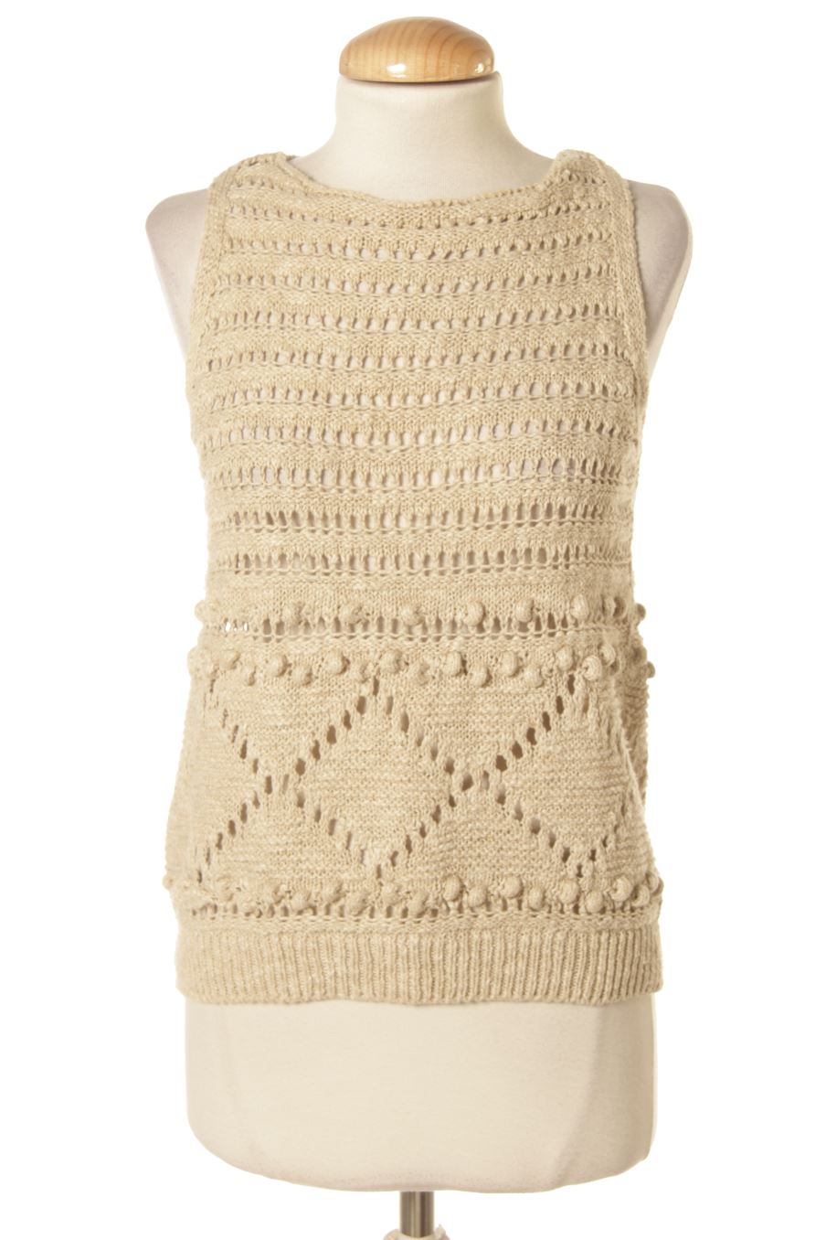 Pull Mango de la taille S, de couleur beige