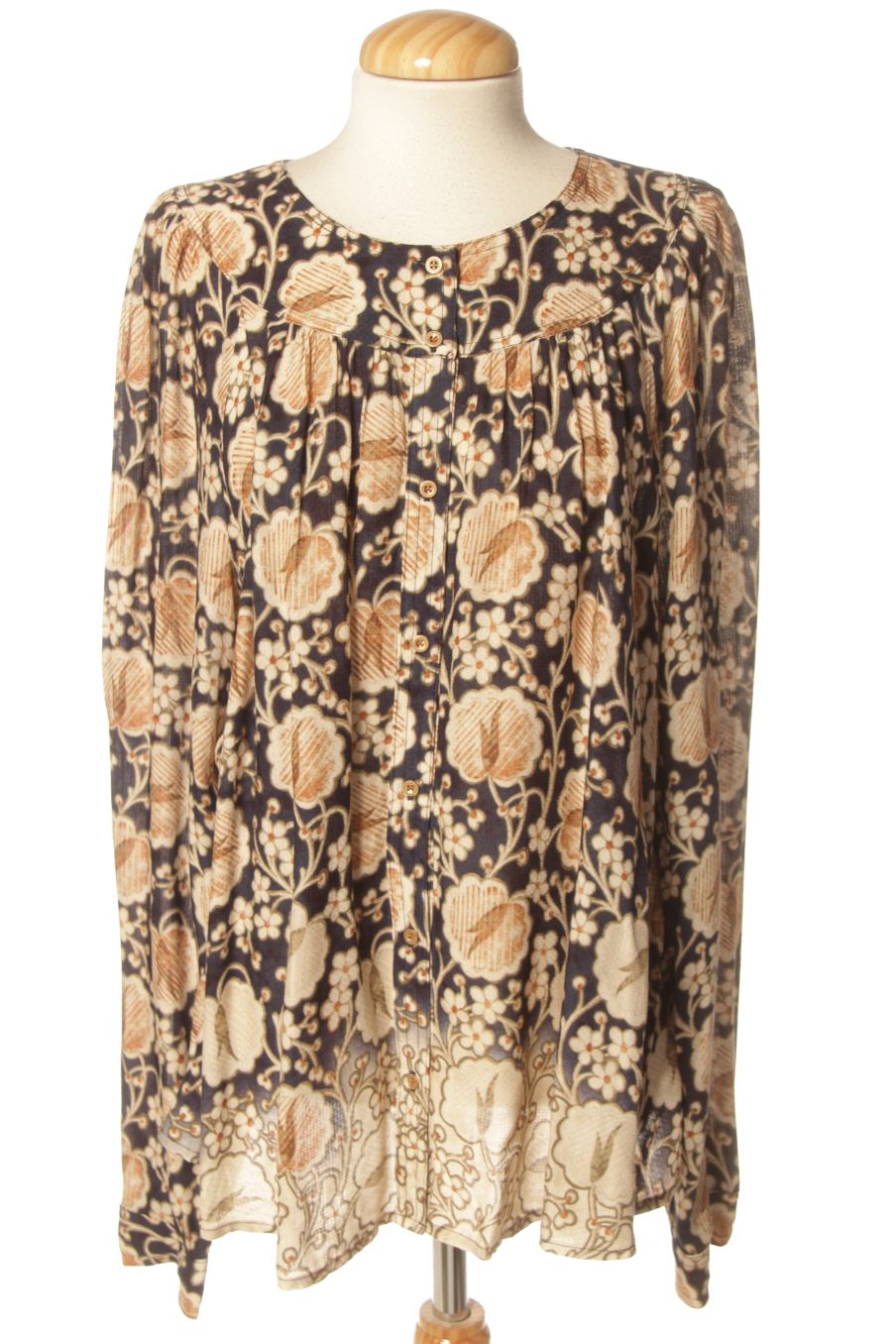 Blouse à manches longues Maeve de la taille XL, de couleur fleurs