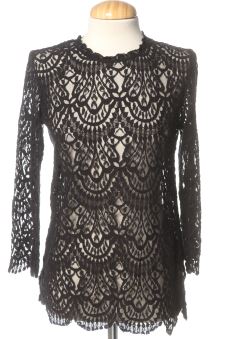 Blusa a maniche lunghe M Zara