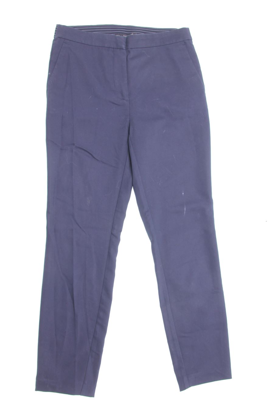 Pantalon Zara de la taille S, de couleur bleu marine