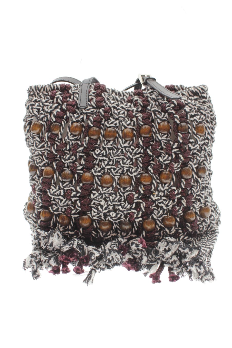 Bolso de Hombro Estampado de Zara