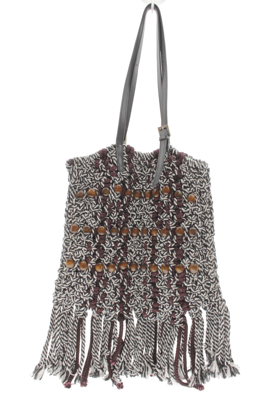 Bolso de Hombro Estampado de Zara