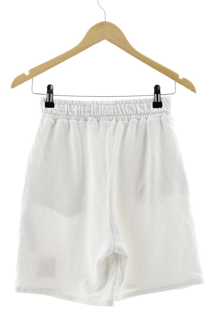 Pantalones cortos de deporte de Bershka de la talla S, de color blanco