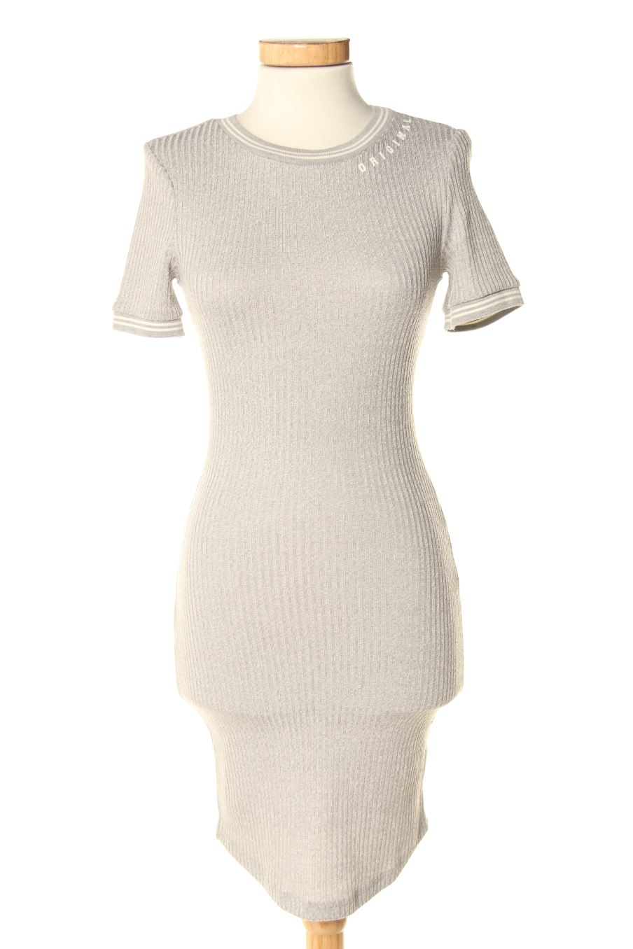 Vestido casual de H&M de la talla 32, de color gris