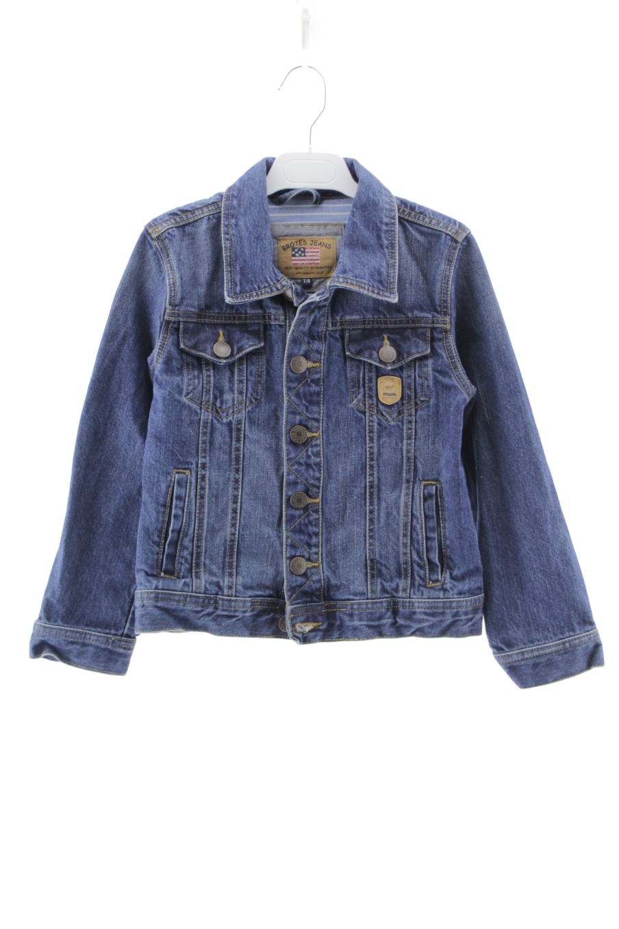 Blouson BROTES de la taille 8 ans de denim de seconde main