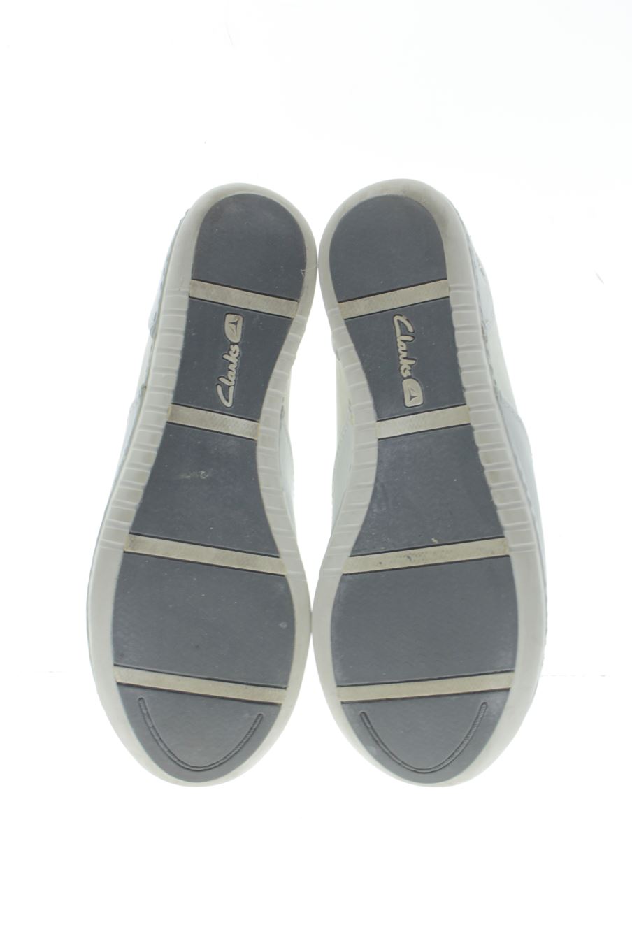 Deportivos de clarks de la talla 37, de color blanco de