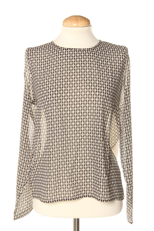 Blusa a maniche lunghe