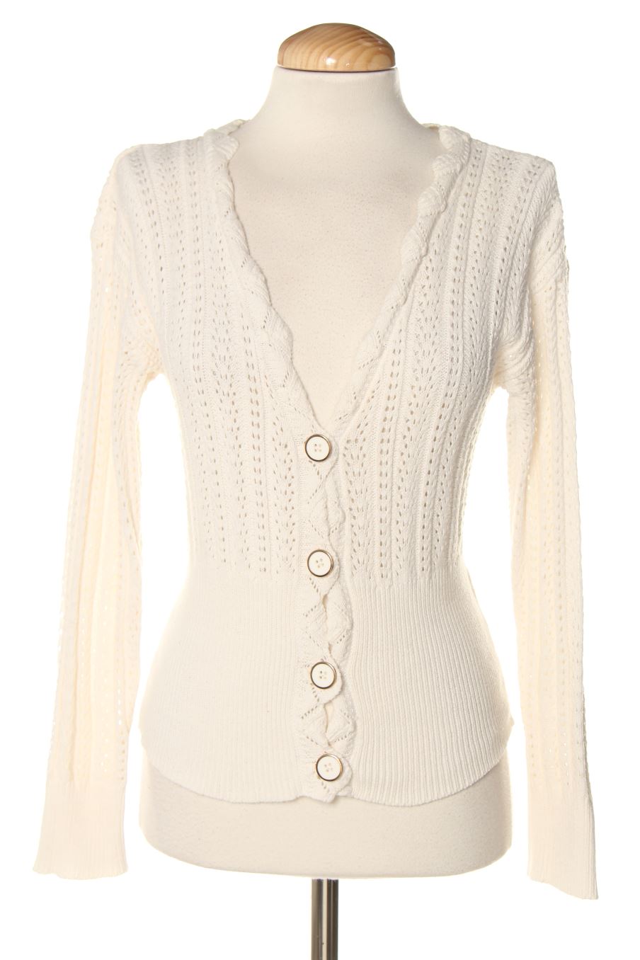 Gilet Naf Naf de la taille S de couleur beige