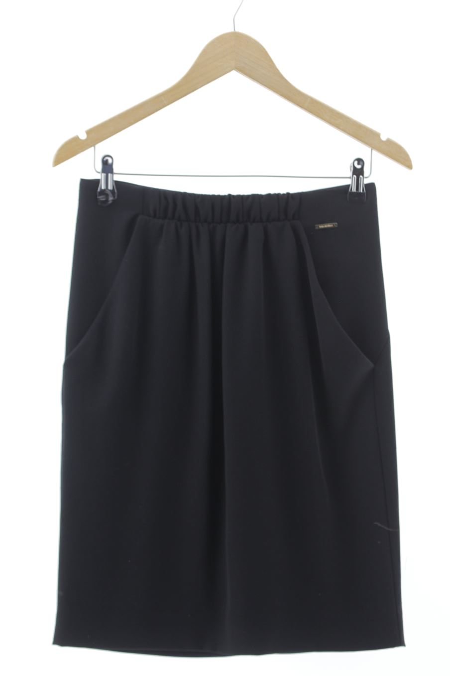 Jupe Pedro del Hierro de la taille 38, de couleur noir