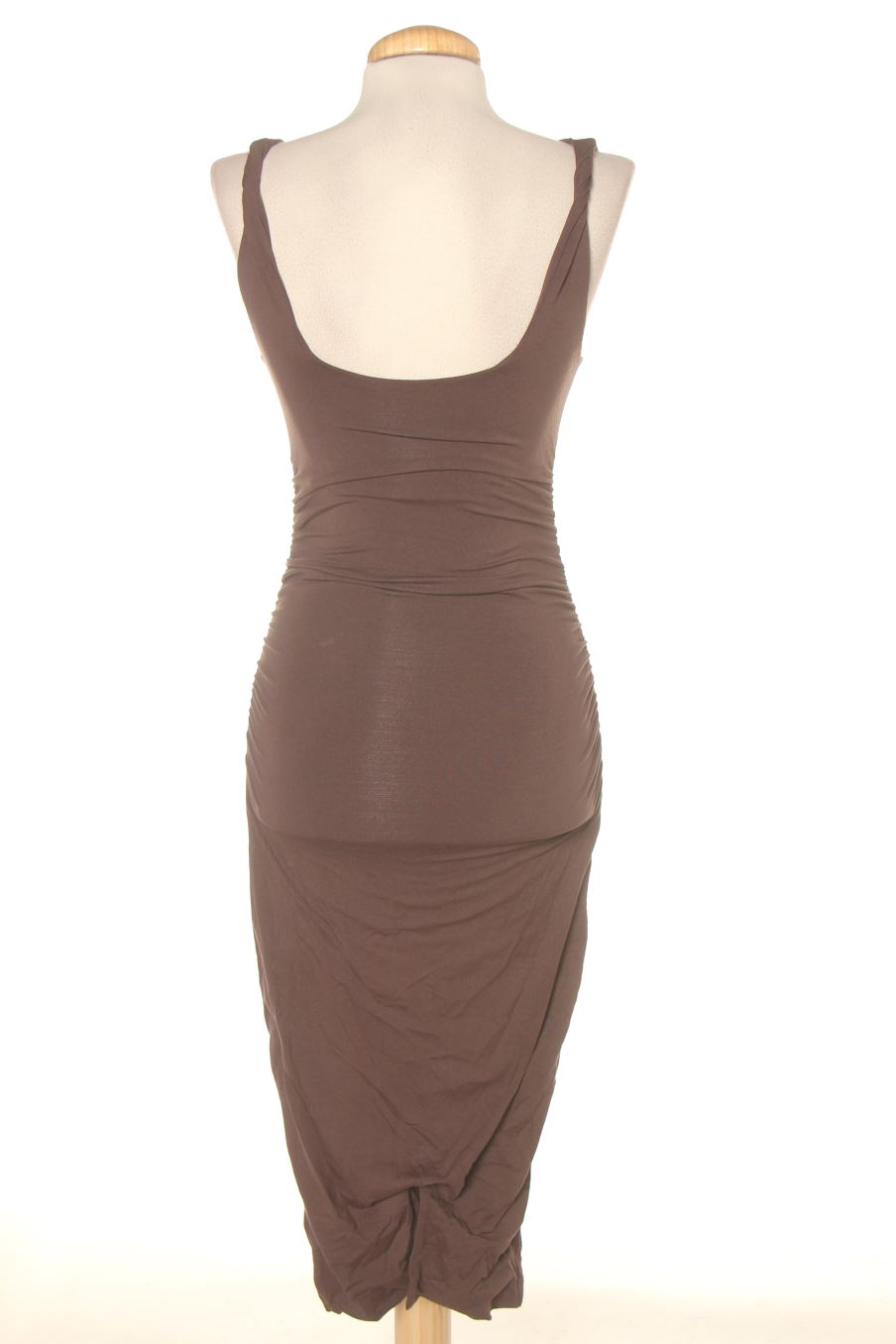 Vestido casual de oh polly de la talla XS, de color marrón