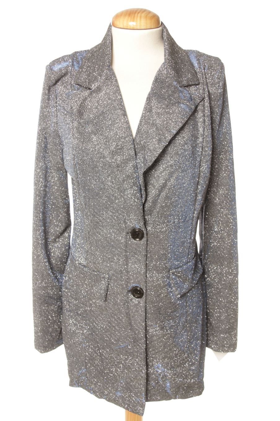 Blazer Made in italy de la taille M, de couleur argenté