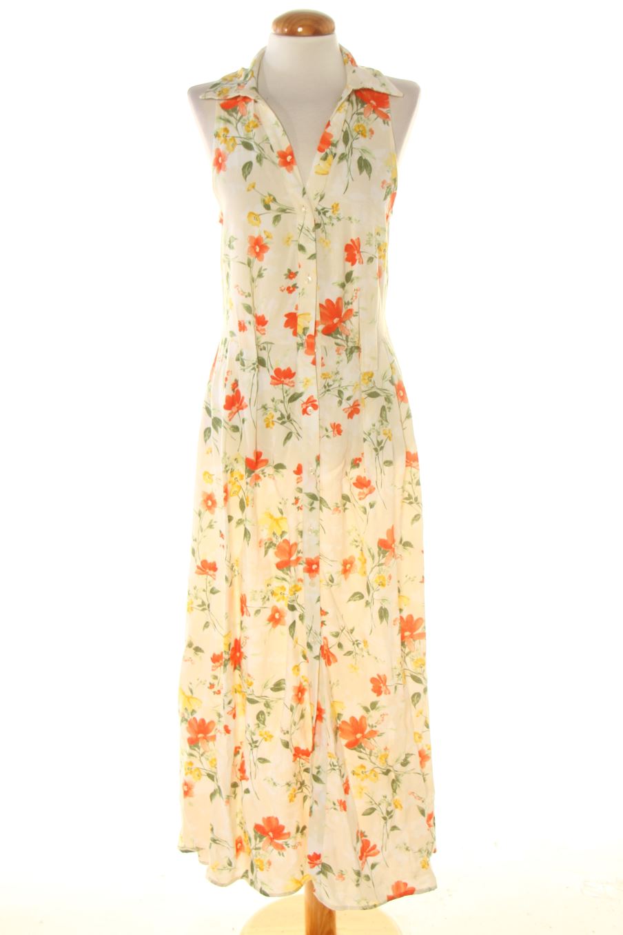 Vestido casual de Zara de la talla S, de color flores