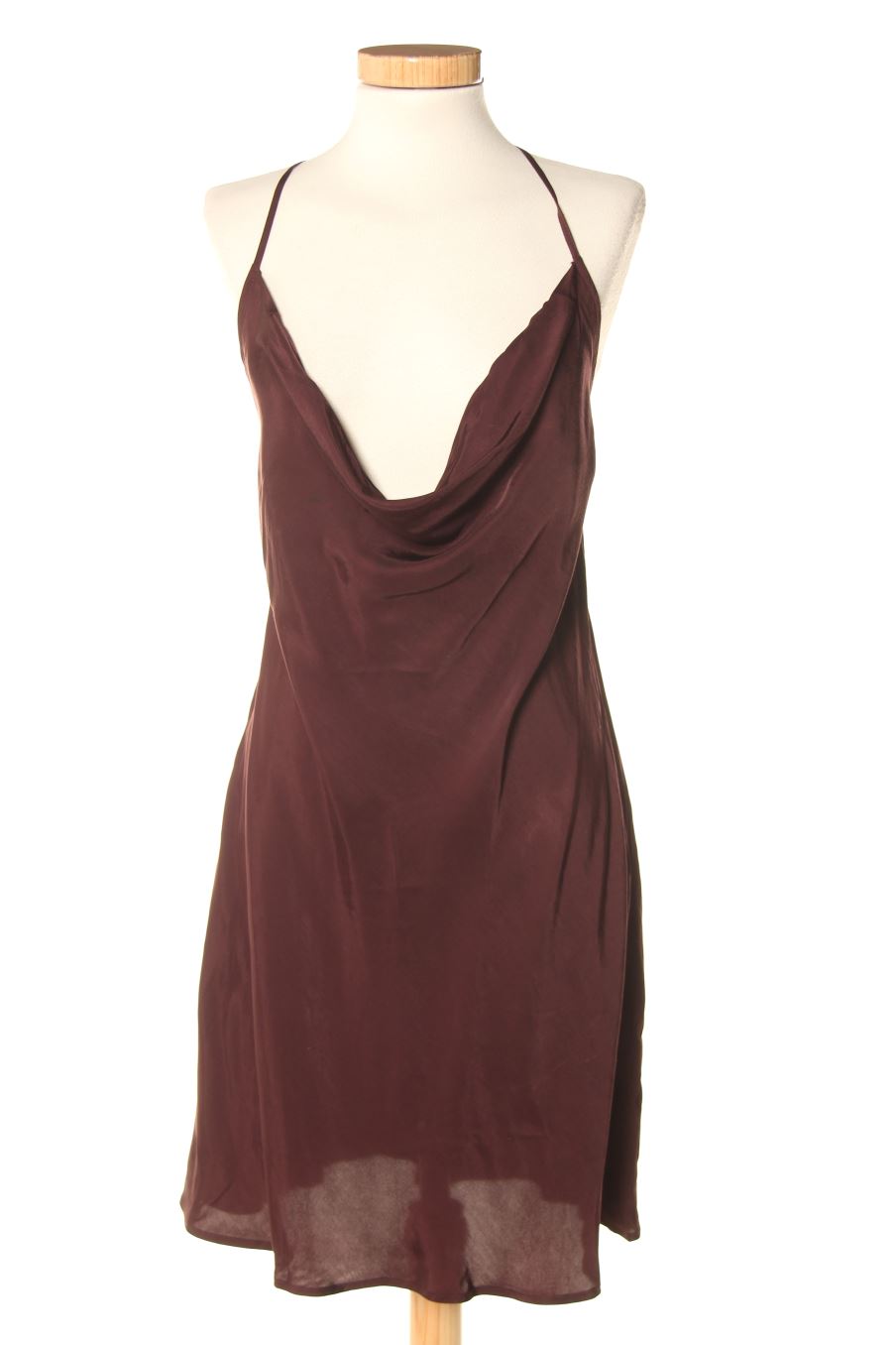 Robe casual H&M de la taille M, de couleur bordeaux