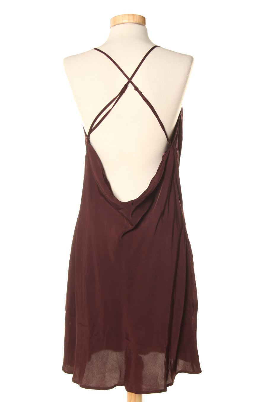 Robe casual H&M de la taille M, de couleur bordeaux