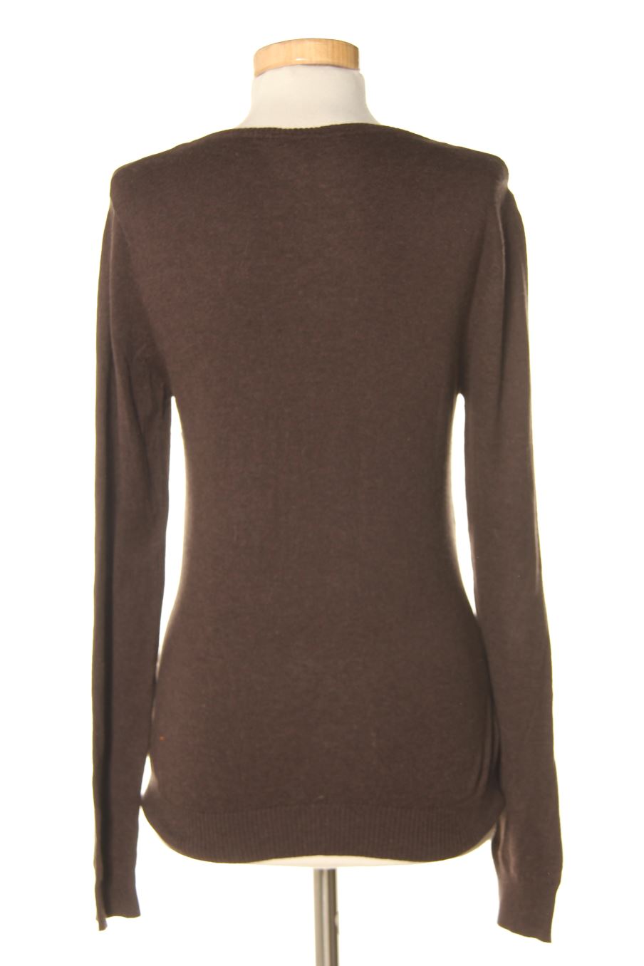Jersey de sintesis de la talla 38, de color marrón