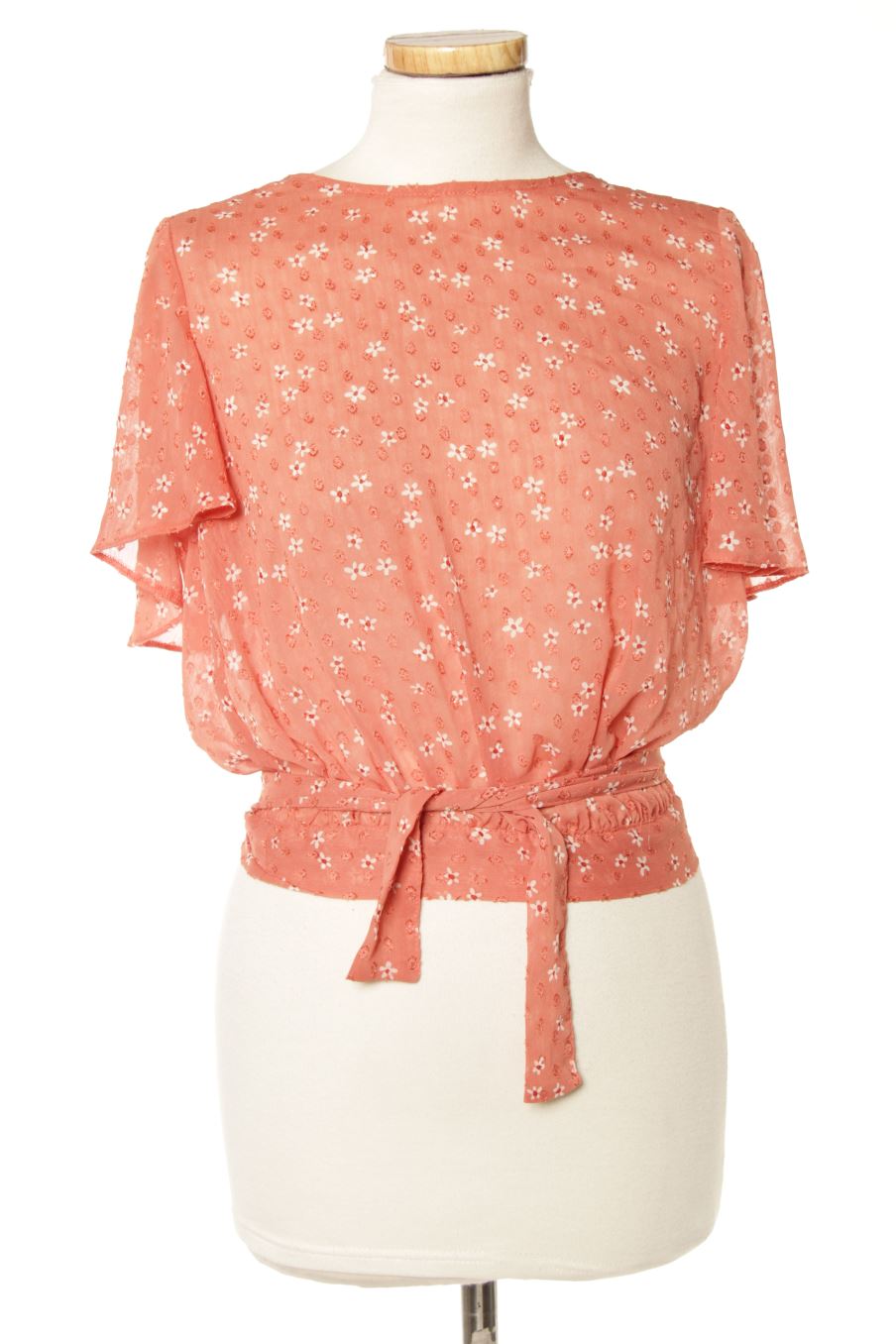 Blouse à manches courtes Etam de la taille S, de couleur fleurs