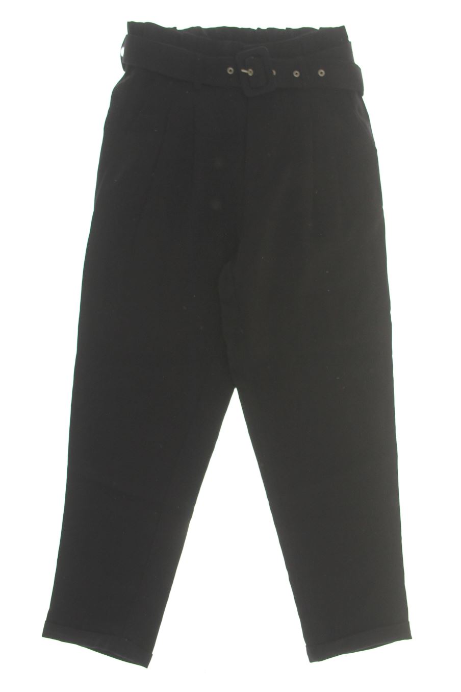 Pantalon charlior de la taille S, de couleur bleu marine