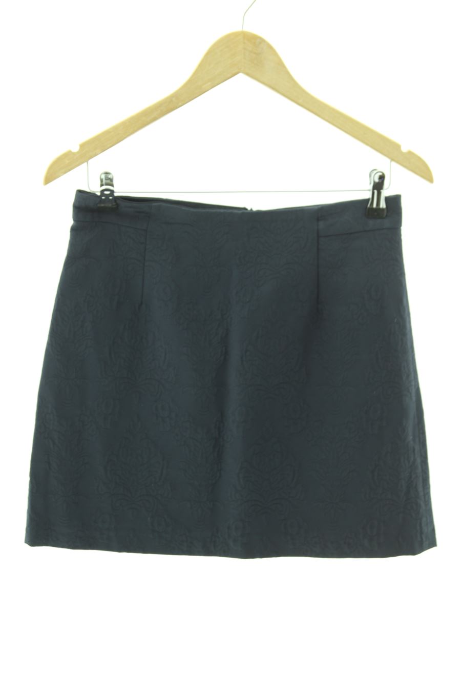 Jupe Zara de la taille S, de couleur bleu marine